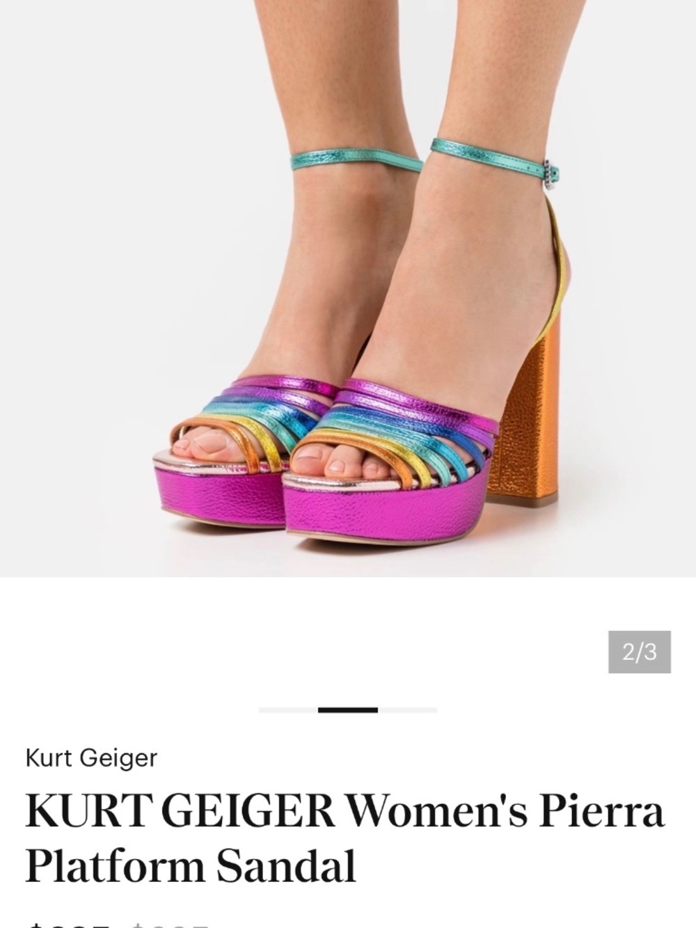 Designer Kurt Geiger Block Heel EU 40.5